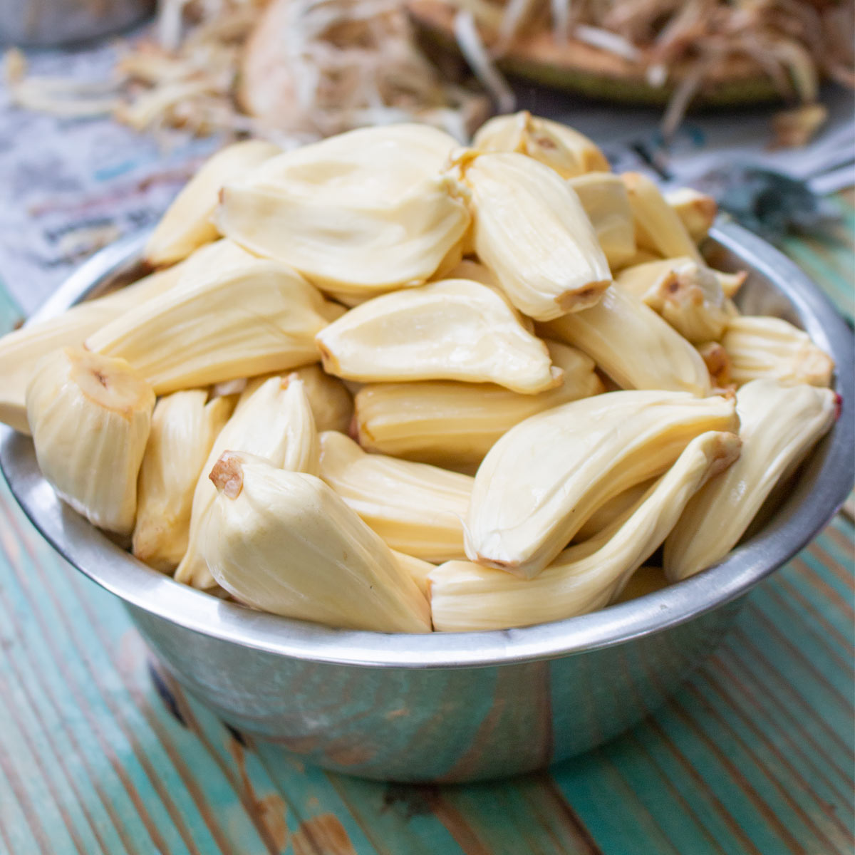 Green Jackfruit Bulbs (Raw Unripe Jackfruit Pods)