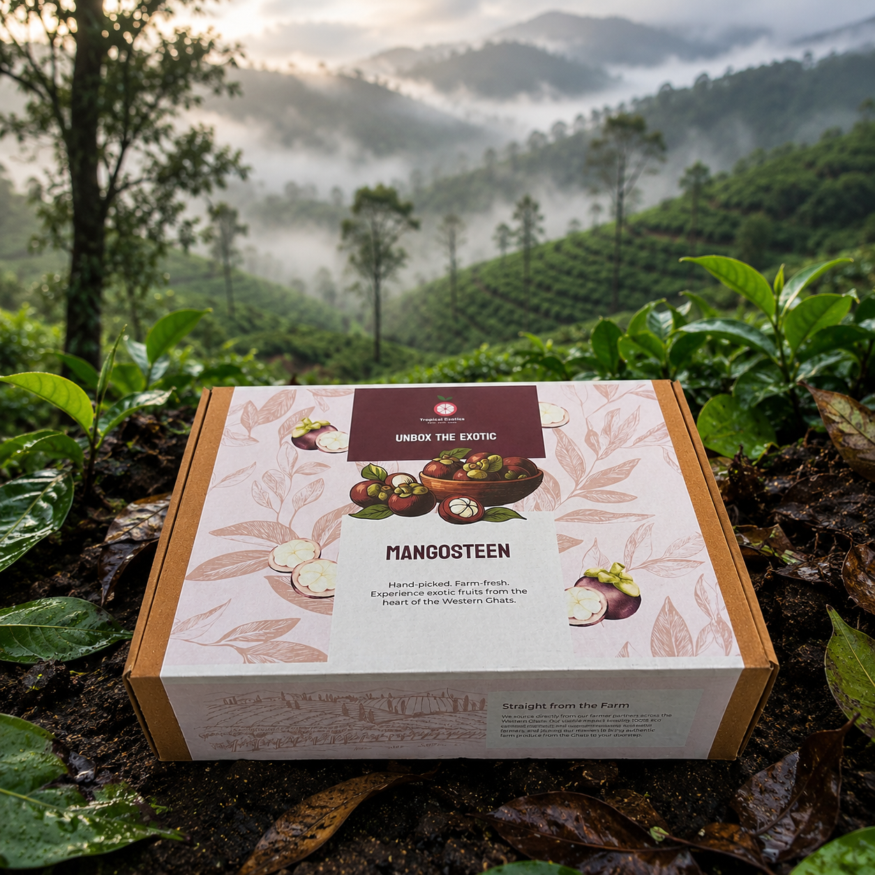 Mangosteen Fruit Box