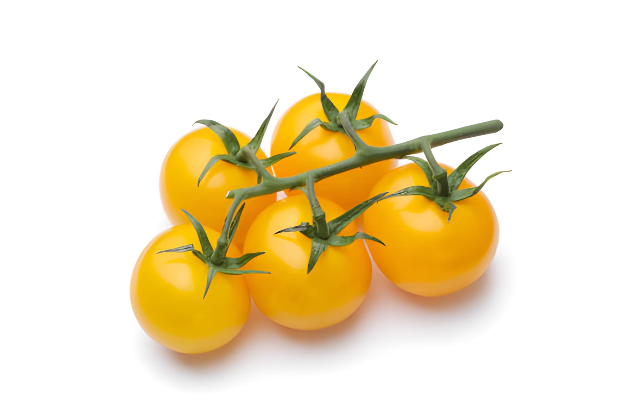 Yellow Cherry Vine Tomatoes From Holland