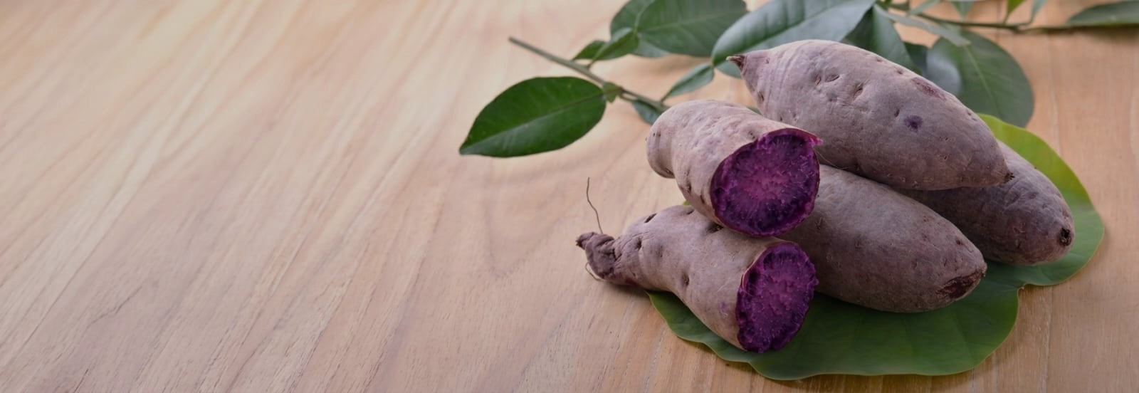 Banner image featuring purple sweet potato – exotic fruits and vegetables online