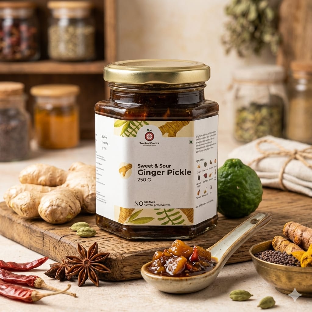 Sweet & Sour ginger pickle